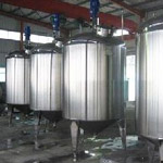 High shear mixing tank