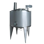 Jacketed heat preservation tank